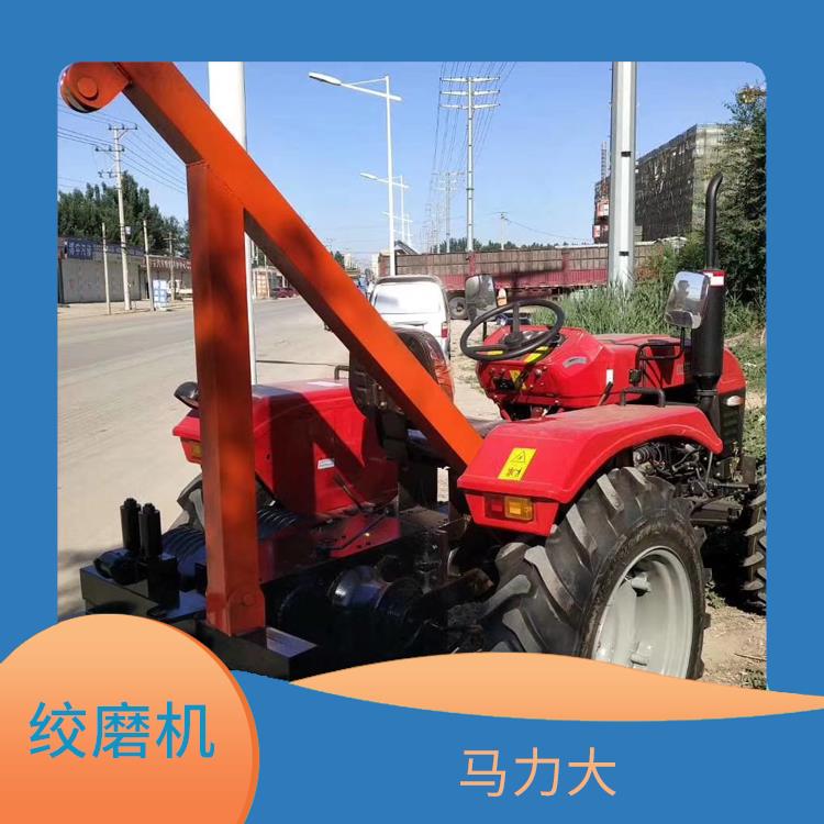 霸州市为四轮拖拉机绞磨厂家 重量轻体积小 适用于野外无电场所