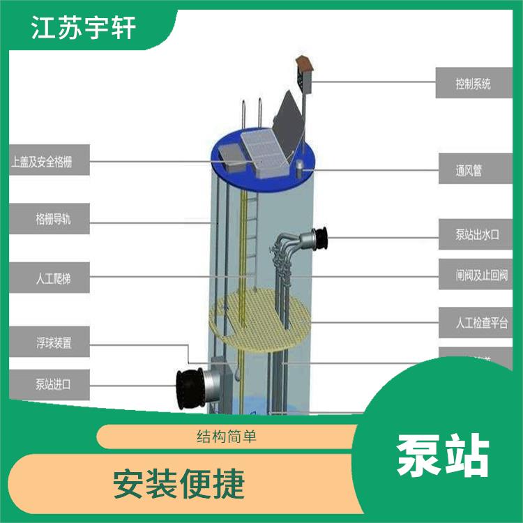 威海一體化污水提升泵站多少錢 安裝便捷 采用模塊化設計