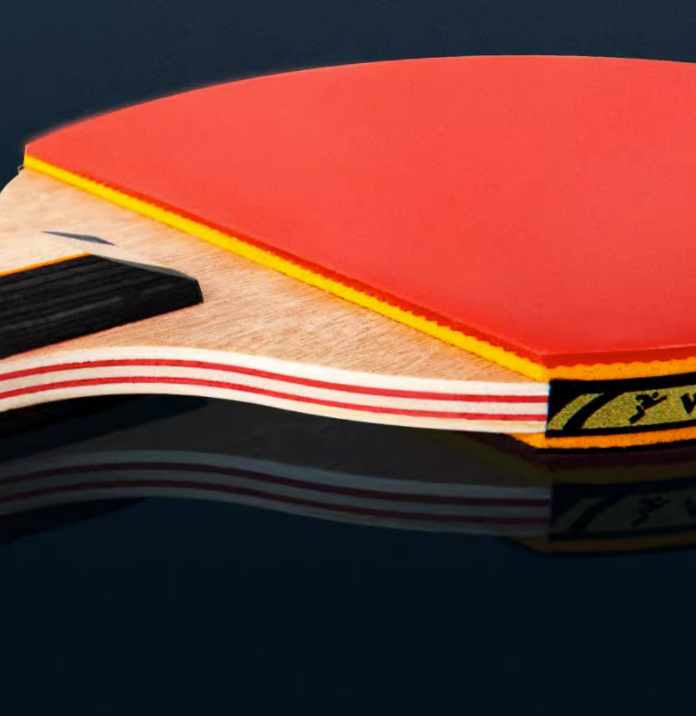 六边形乒乓球拍 激光刻字刻图案logo 全**轻碳素纤维耐用型材