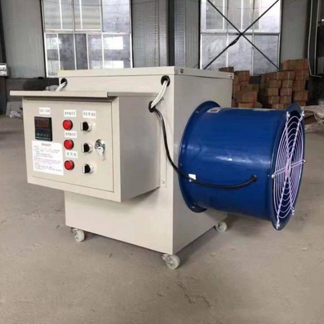 矿用电加热型防爆暖风机 移动式D40采暖器集中供热
