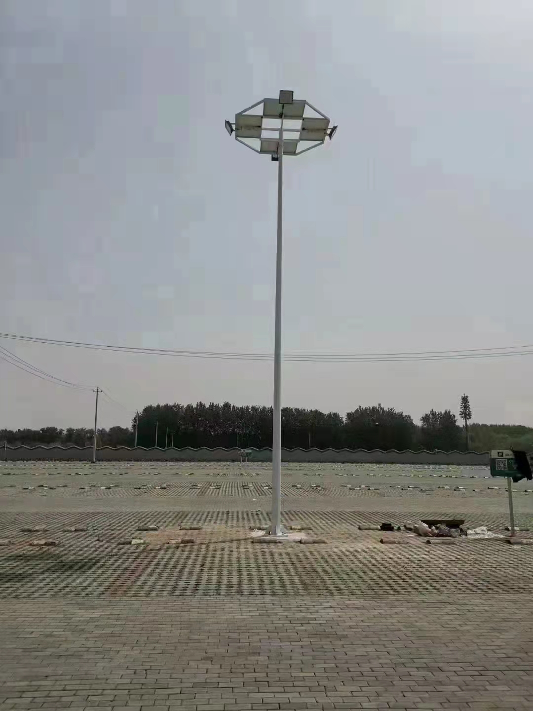 四川广场高杆灯生产厂家/20米升降式高杆灯
