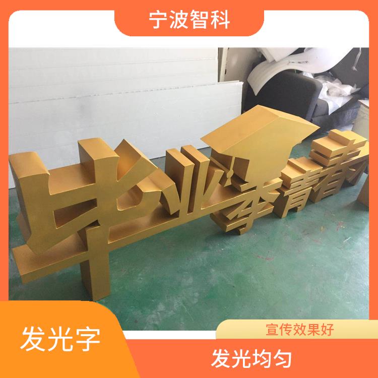 寧波迷你發(fā)光字定制 強(qiáng)度高 重量輕 發(fā)光均勻