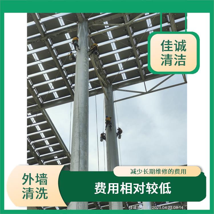 密云区大厦外墙清洗公司 费用相对较低 拥有多种高空作业设备
