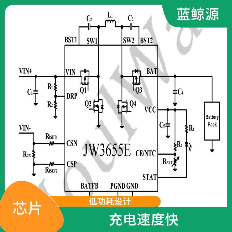 可適用于多種應(yīng)用場景 4串電池升降壓充電IC