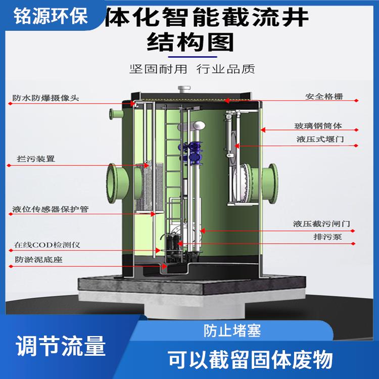 节能截流井厂家 收集污水 实现固液分离