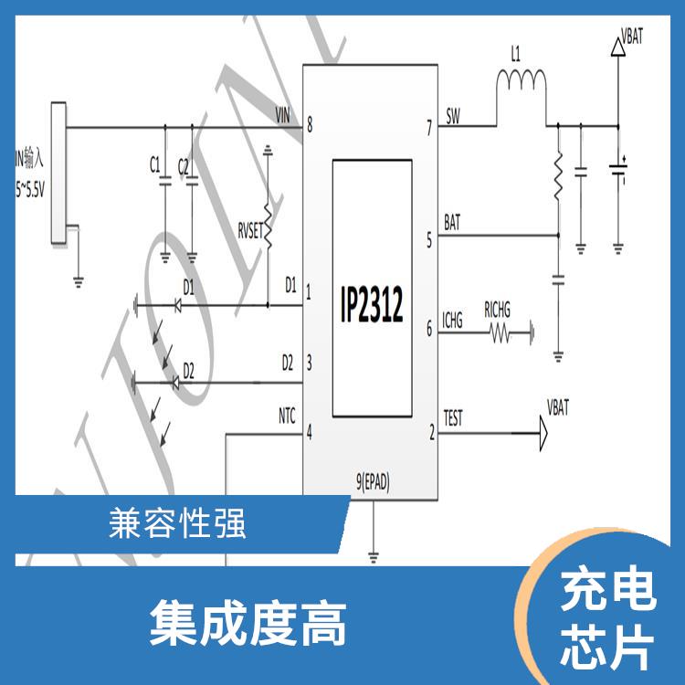 通常采用低功耗設(shè)計 3A充電芯片 延長電池壽命