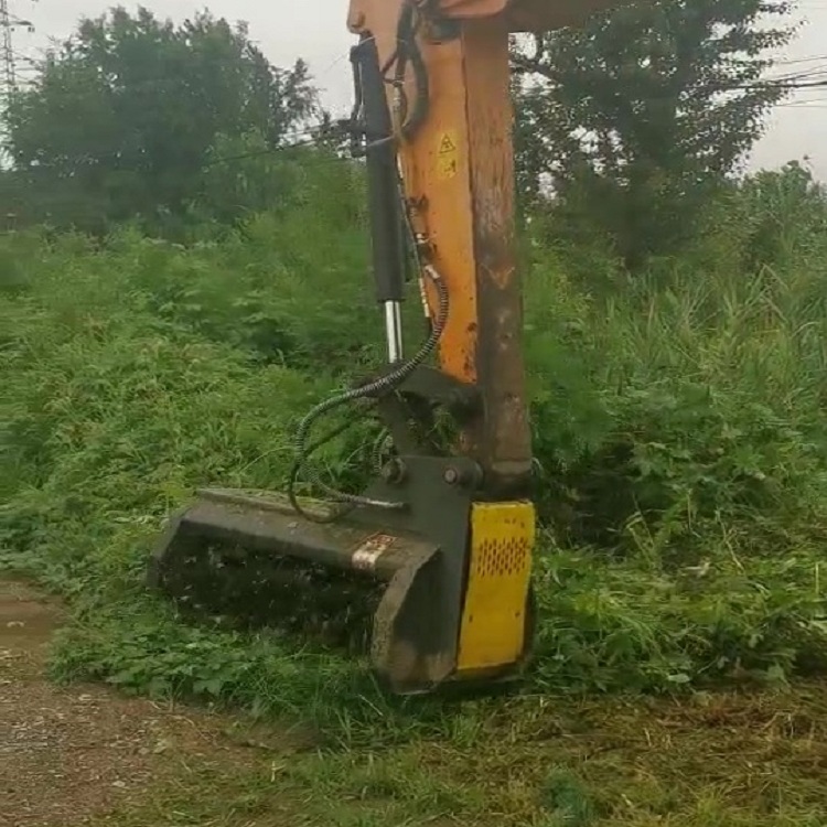 挖机除草机