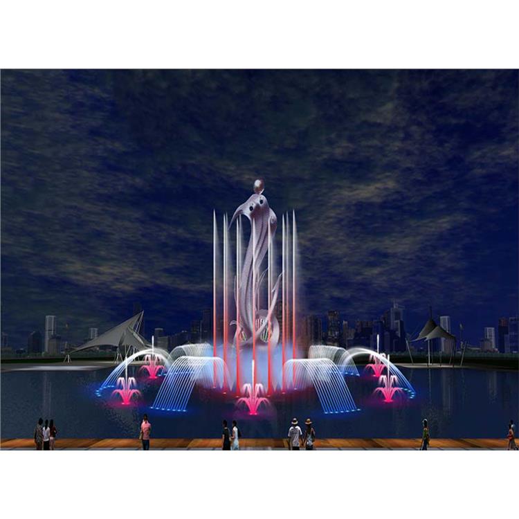 黔南喷泉设计 水景景观设计施工 多媒体音乐喷泉