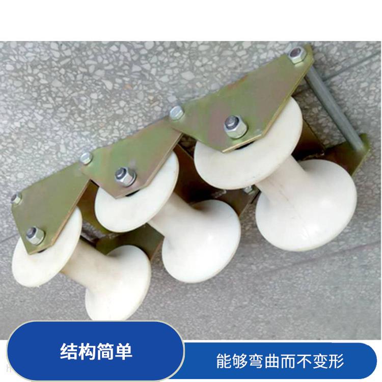 廊坊尼龙放线滑轮电话 可多只串联 安装方便