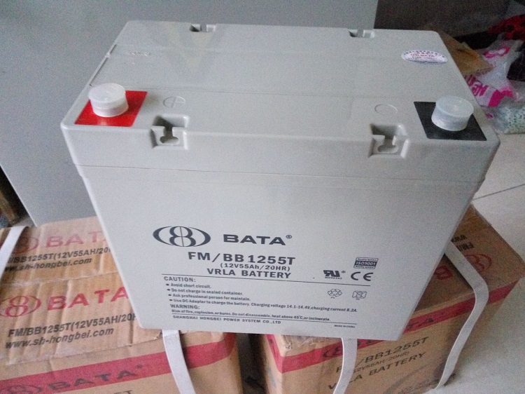 鸿贝BATA电池-FM/BB1255T储能密封12V55AH
