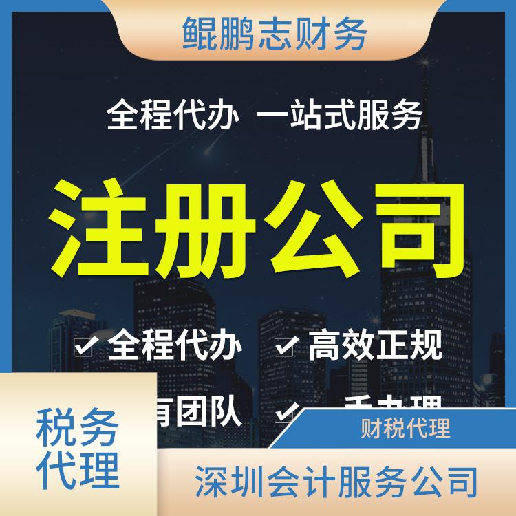 深圳代理报税 全程申请 深圳财务申请
