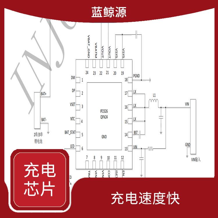 升壓充電管理芯片 提高充電效率 保證較優(yōu)的充電狀態(tài)