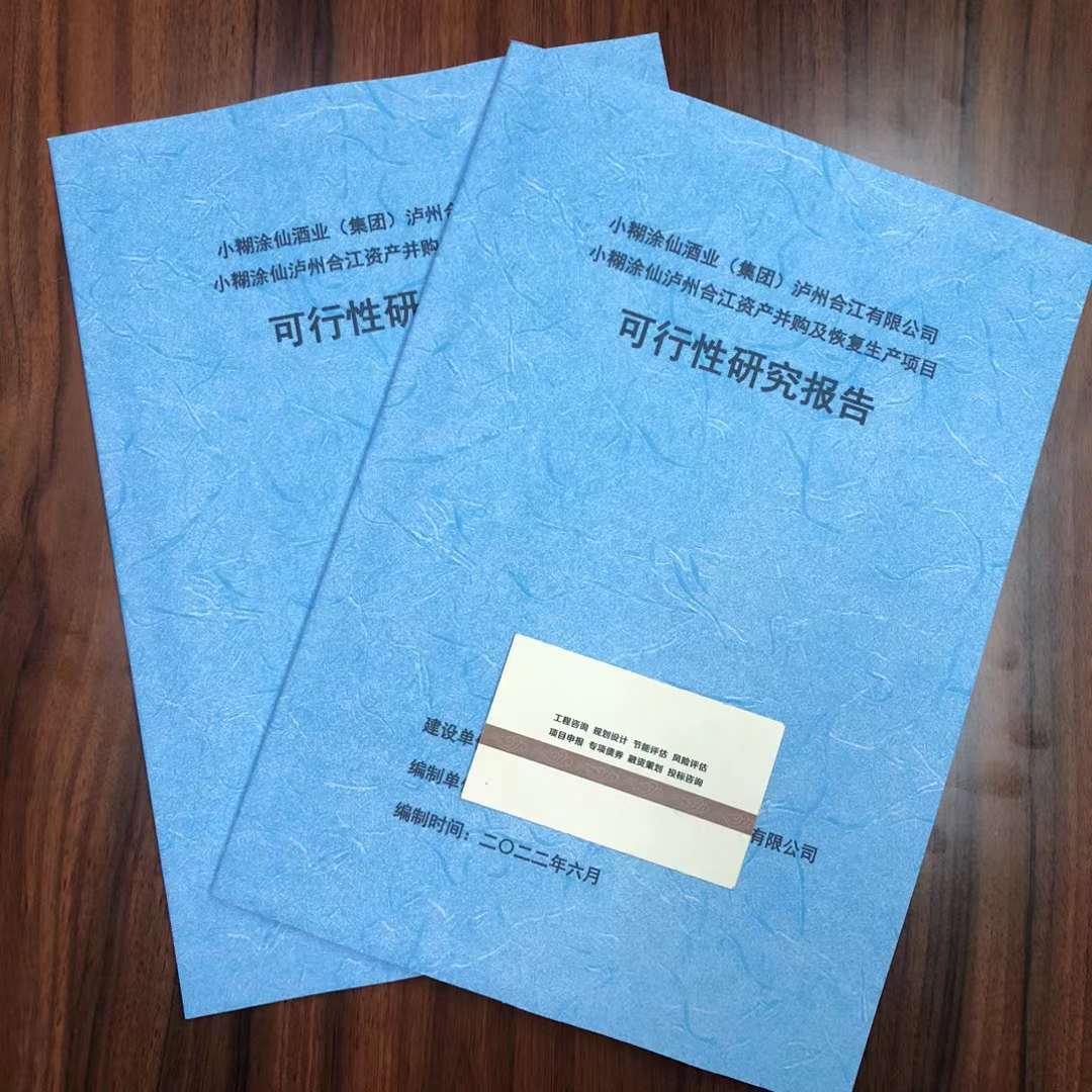 吴川环保项目可行性研究报告编写