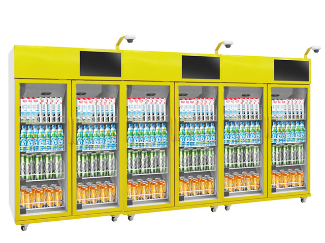 扫码自动售货机 冰小柜科技供应