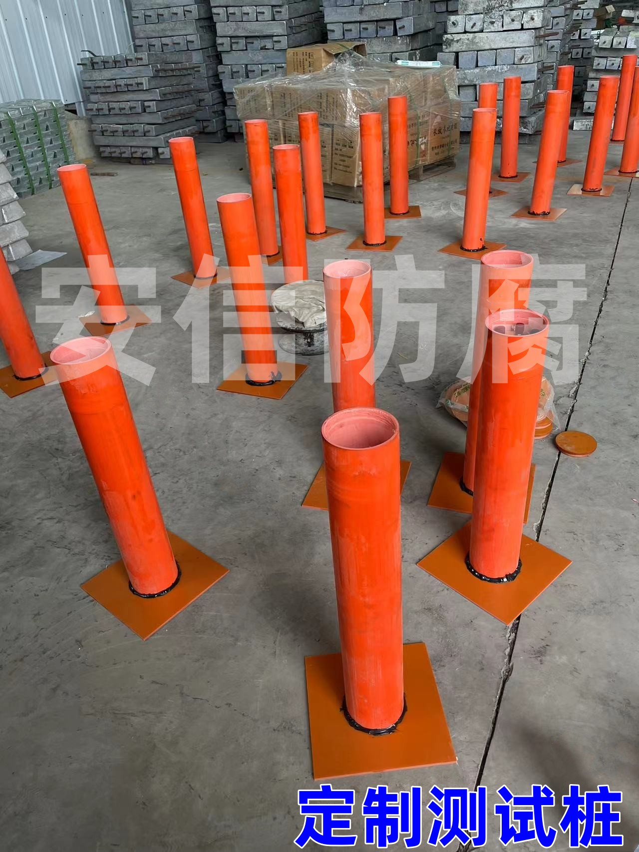 定制款测试桩 PVC检测电位桩 阴极保护材料 埋地管道检测测试桩