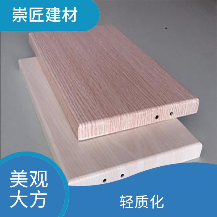哈尔滨木纹铝单板哪家好 冲孔木纹铝单板 保温隔热功能