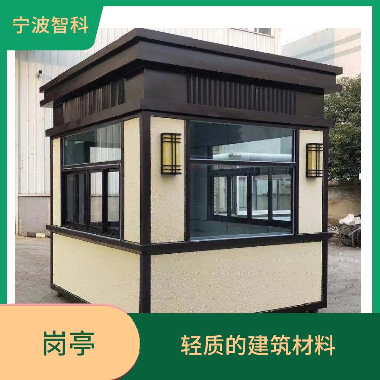 紹興金屬雕花板崗亭 生產周期短加工成型方便 顏色造型多