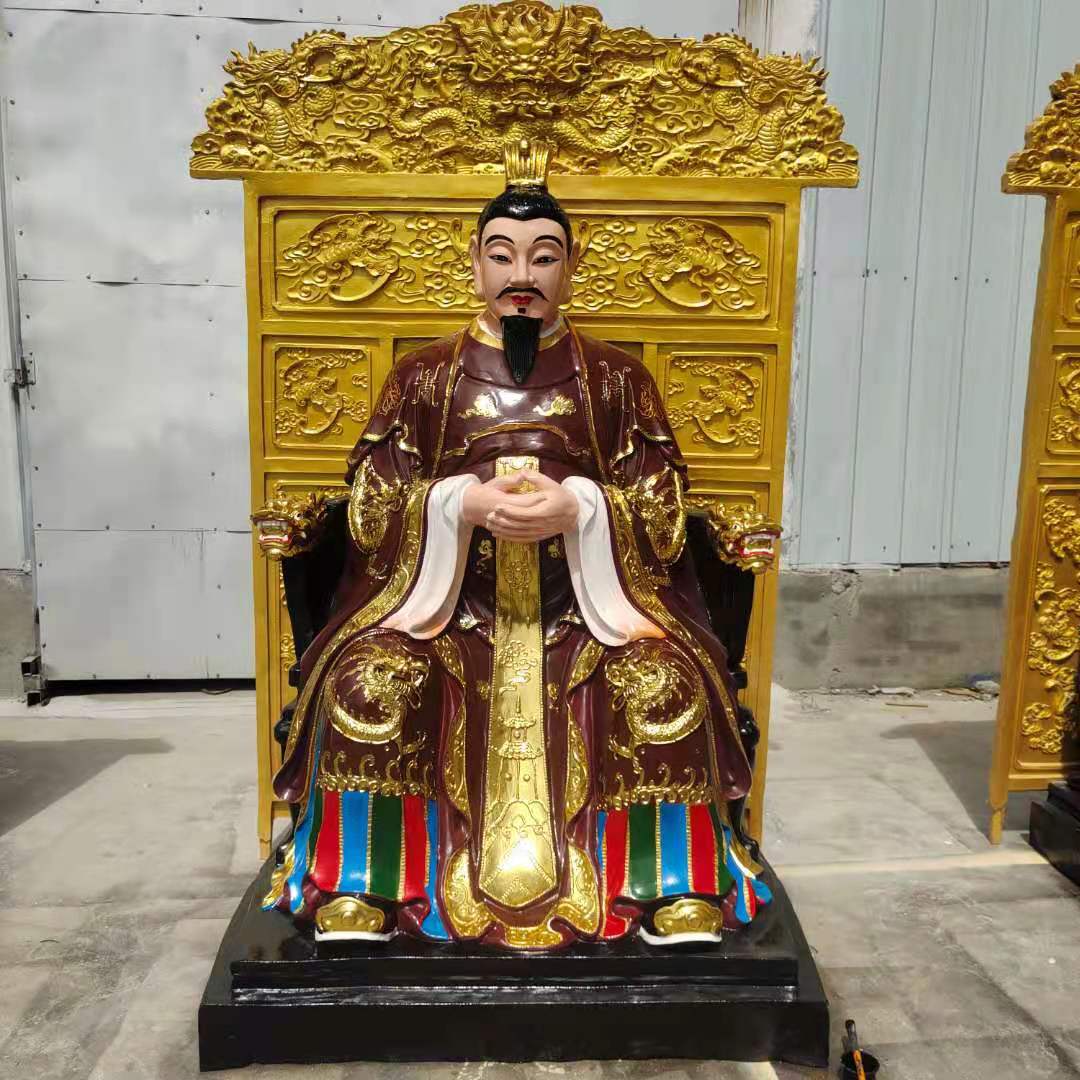 王禅老祖神像1.3米 孙膑 毛遂 鬼谷子神像 鬼谷先生 树脂神像 佛像批发