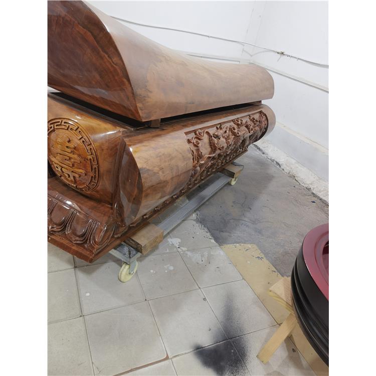 玉林柳州楠木棺材定制电话 不易变形 开裂 木质坚硬