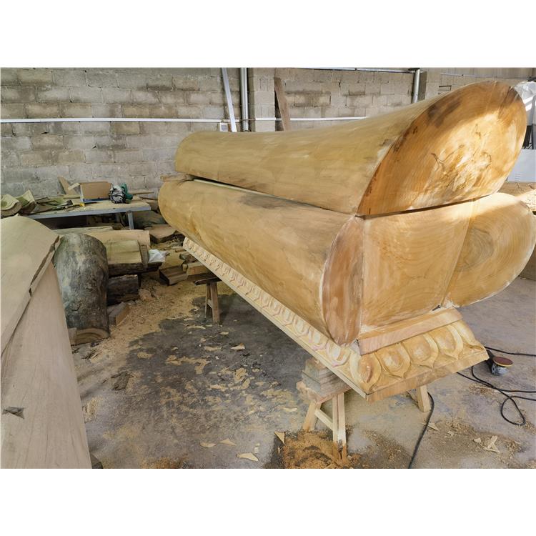 北海柳州金丝楠木棺材定做电话 不易变形 开裂 工艺成熟