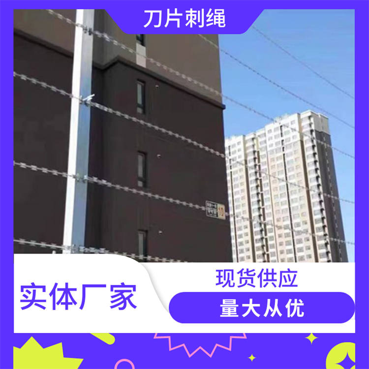河北刀片刺网厂家供应机场刀片刺绳机场刀片刺丝