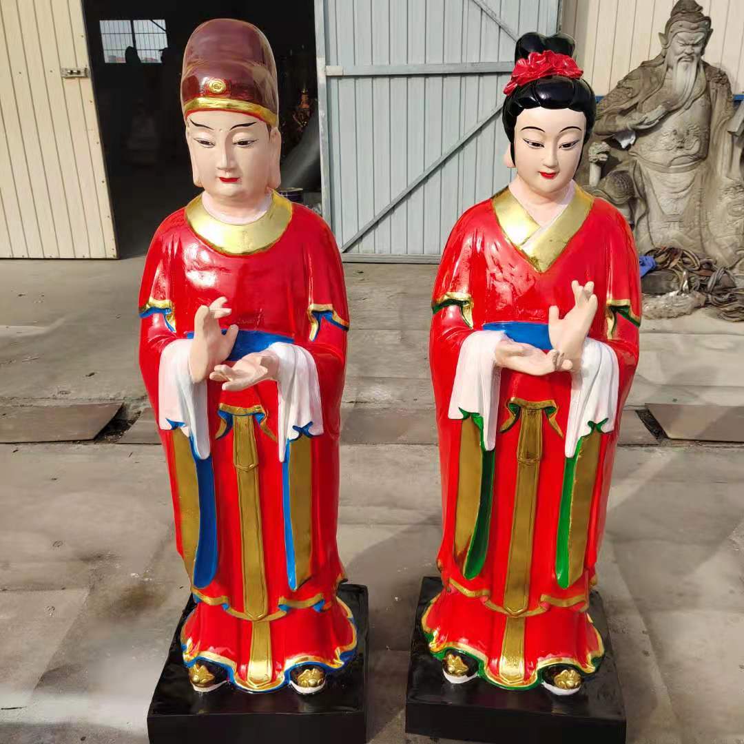善财童子神像1.3米 童男童女神像 童子童女 树脂雕塑 佛像厂家