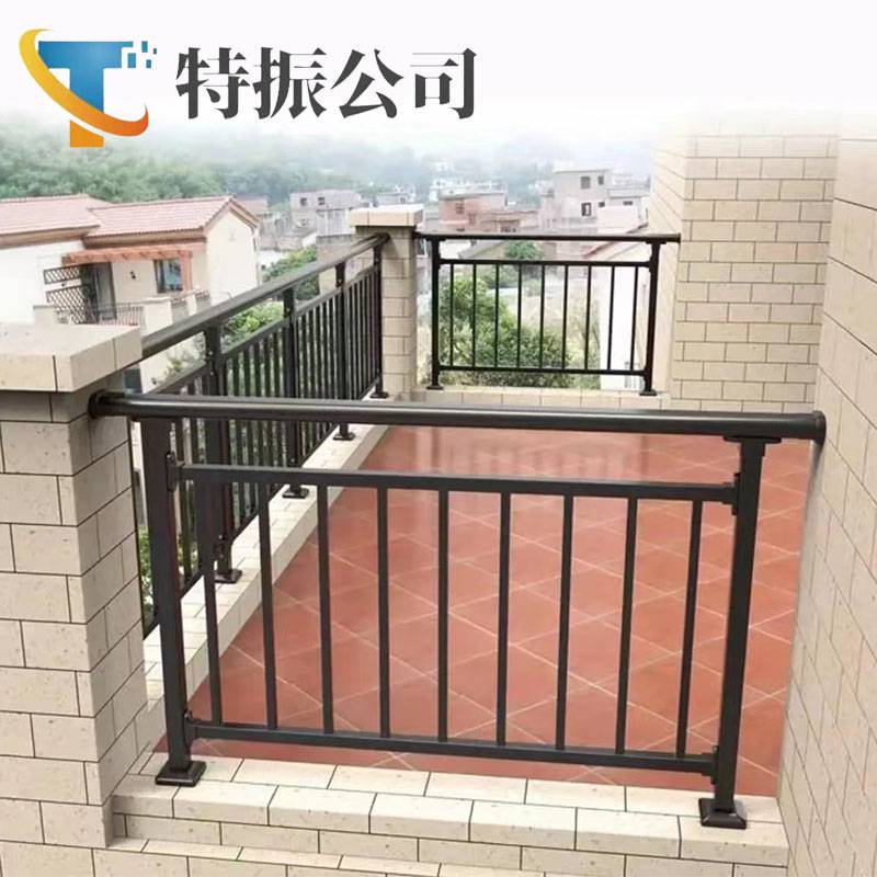 特振 锌钢阳台护栏 露台天台平台围栏 空调外机栏杆 走廊连廊栅栏