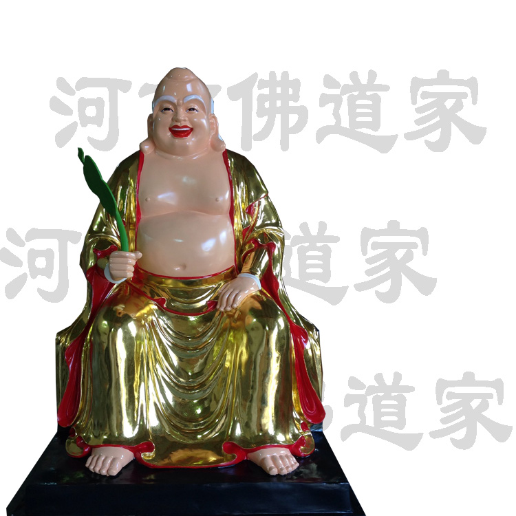 赤脚大仙神像1.3米 弥勒佛神像 玻璃钢神像 佛像厂家