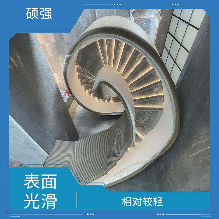 台州GRG旋转楼梯 具有较好的可塑性 可以减少噪音的传播