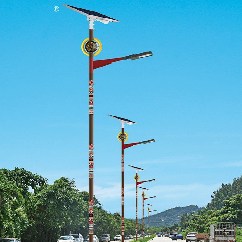 日喀则LED太阳能路灯生产厂家 5米/6米/7米/8米太阳能路灯