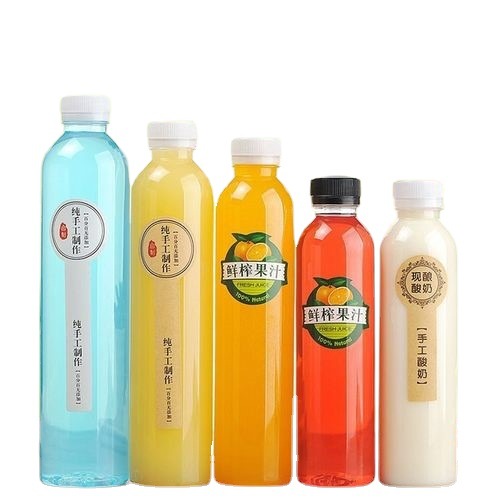 专业饮料矿泉水果汁等瓶装各类饮料标签双面印刷透明标签贴纸