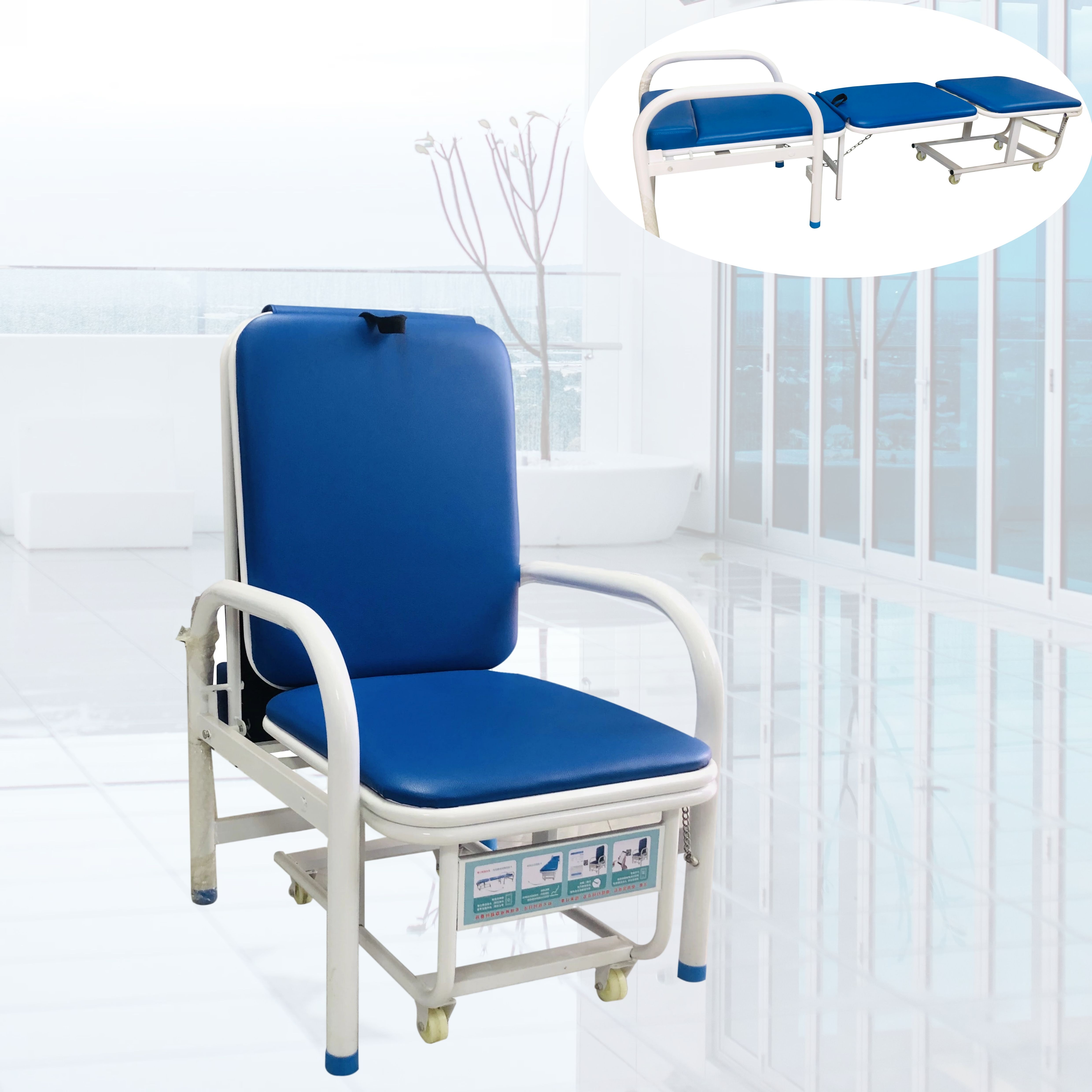 医院陪护椅源头生产厂家 医院智能陪护椅投放图片