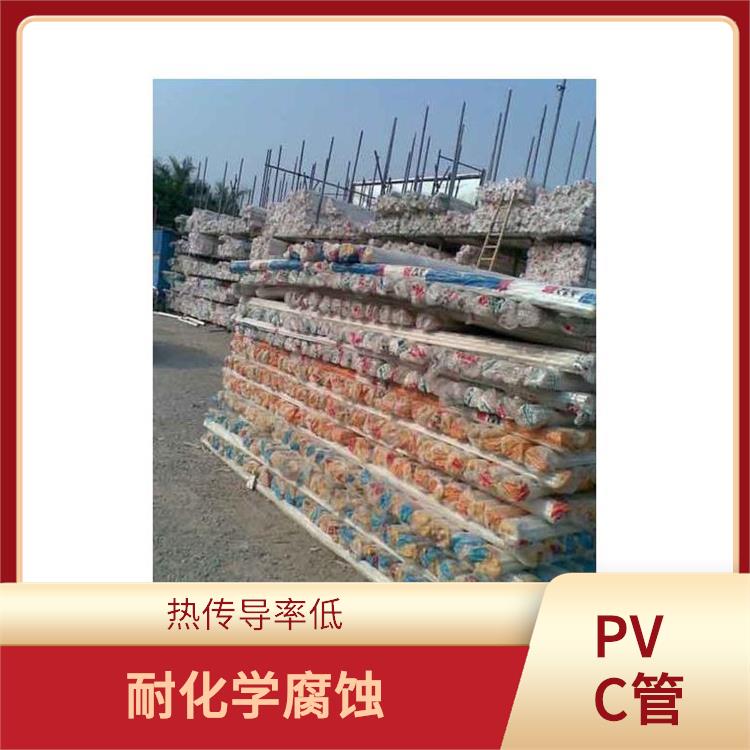 PVC波紋管 材質輕密度小 管件管壁較薄