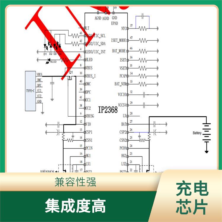 升降壓充電芯片 集成了多種功能模塊 能夠?qū)崿F(xiàn)對(duì)電流電壓的準(zhǔn)確