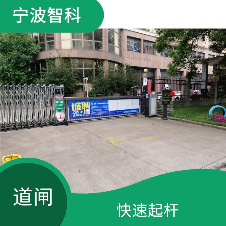 舟山自動識別道閘