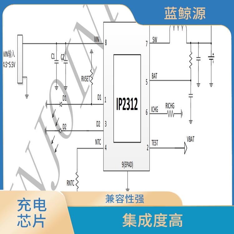 內(nèi)置MOS管充電IC 延長電池壽命 保證較優(yōu)的充電狀態(tài)