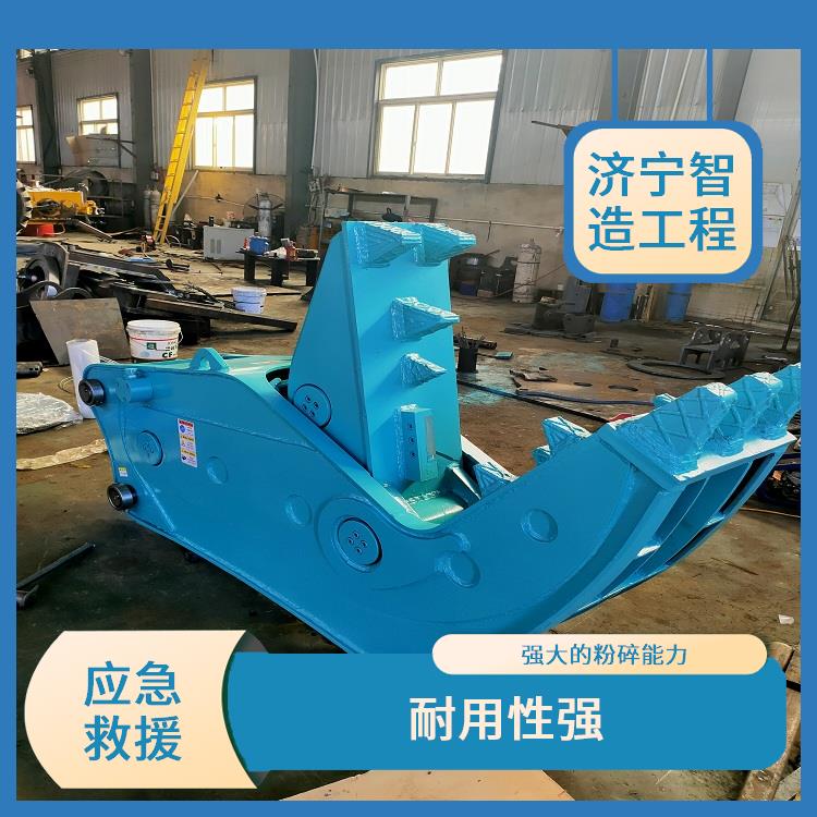 挖掘机双杠钳 拆解结构 强大的粉碎能力
