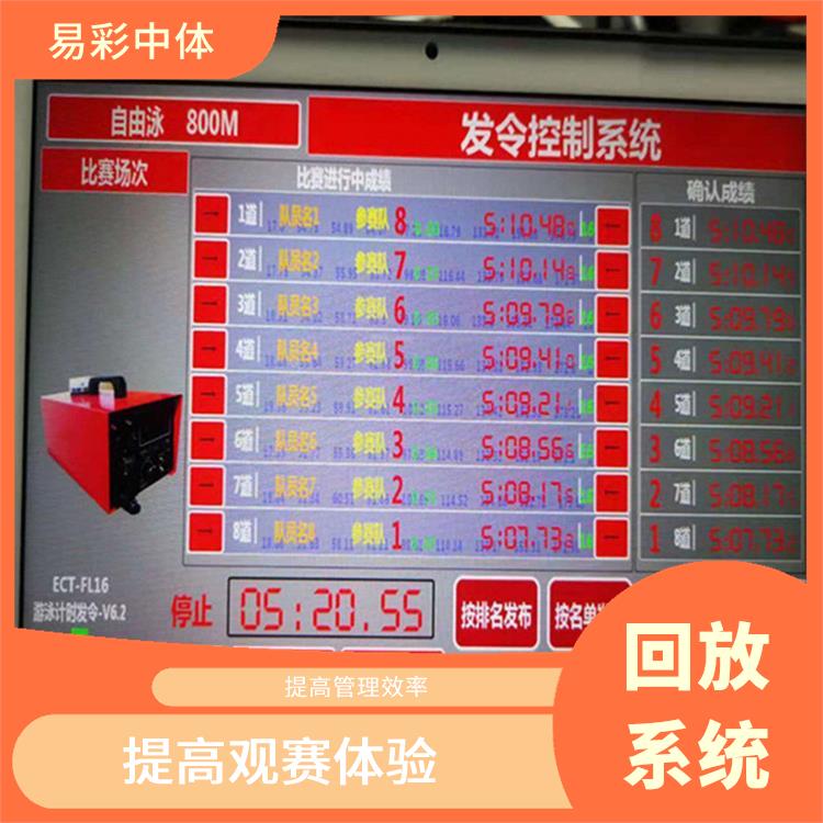 体育场馆影像采集回放系统供货商 提高观众的观赛体验