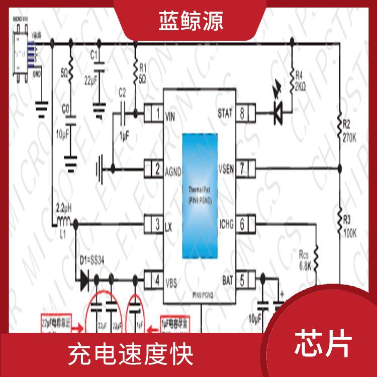 智浦芯微充電芯片 使用壽命較長 具有多種保護功能