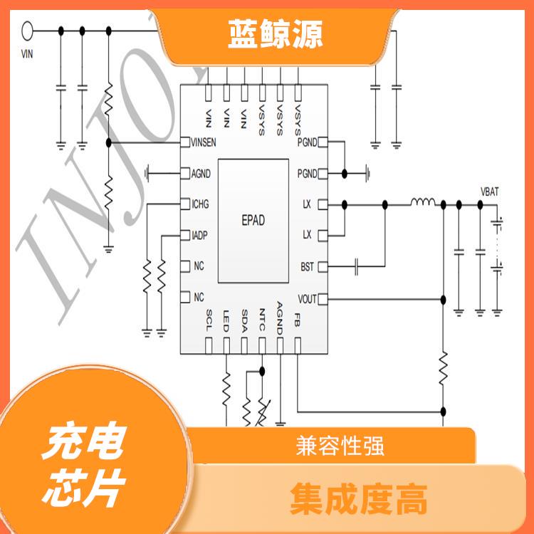 升壓快充二合一充電芯片 兼容性強 能確保設(shè)備的安全運行