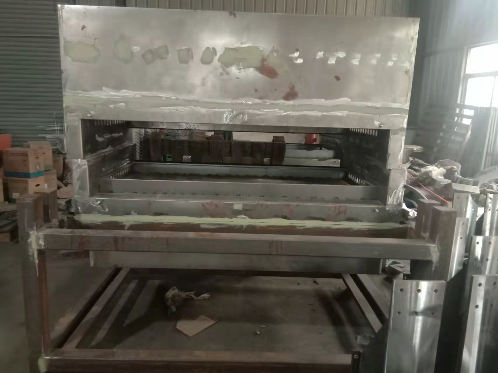 钣金加工厂定制方通支架配套机箱焊接机柜打磨 复杂结构焊接机架