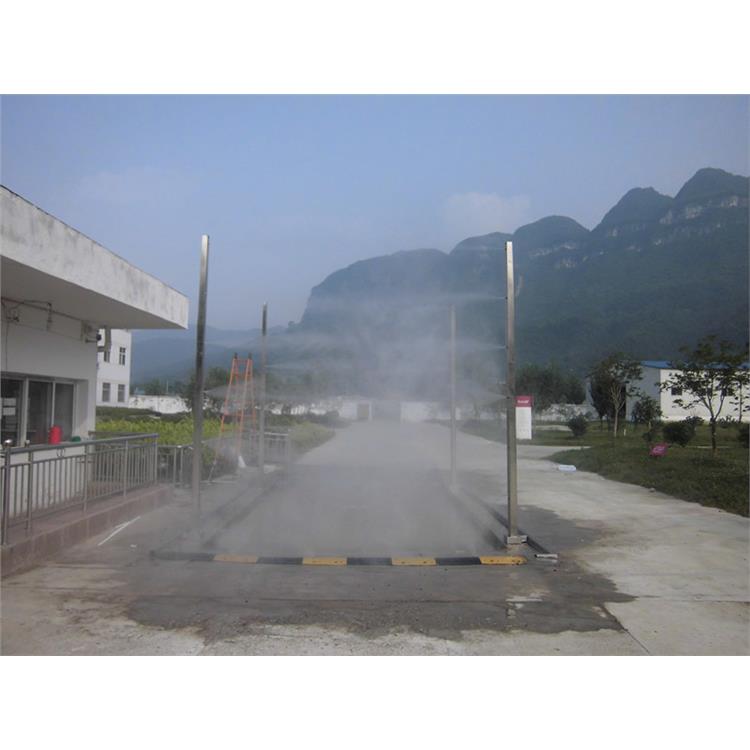 迪庆驾校考场智能模拟雨雾 通过手机实现围挡喷淋系统的远程管理