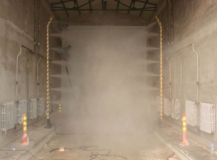铜仁砂石厂喷雾系统