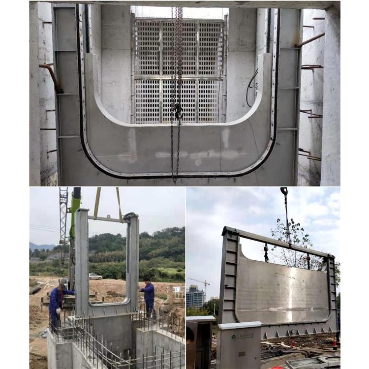 济南自动控制下开式堰门不锈钢堰门生产厂家 雨污分流设备 SCADA自动控制