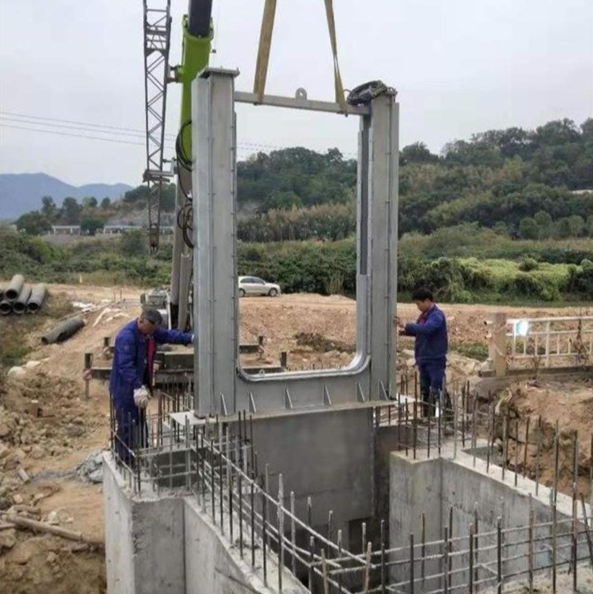 南宁不锈钢下开式堰门改善城市水环境