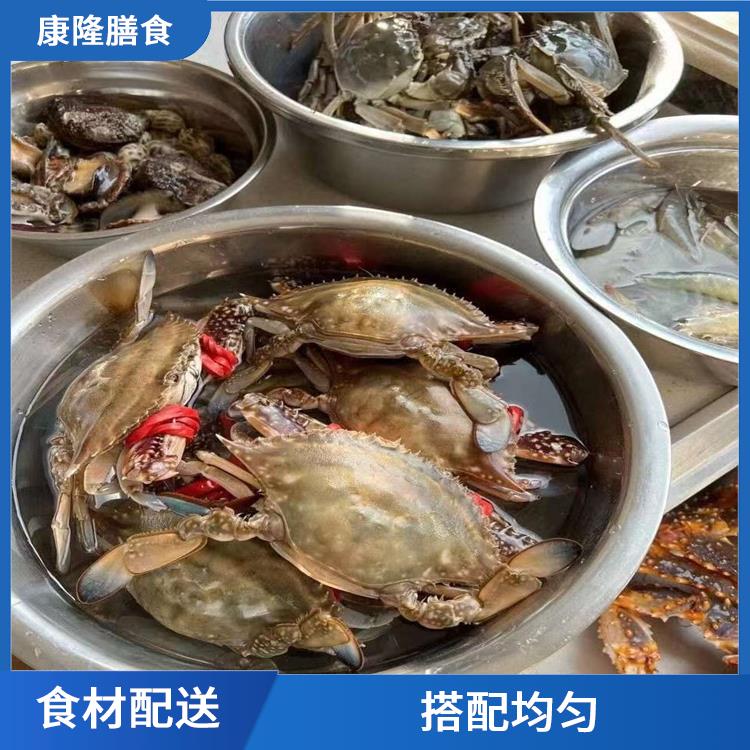 大朗食材配送电话 配送时间较短 搭配均匀