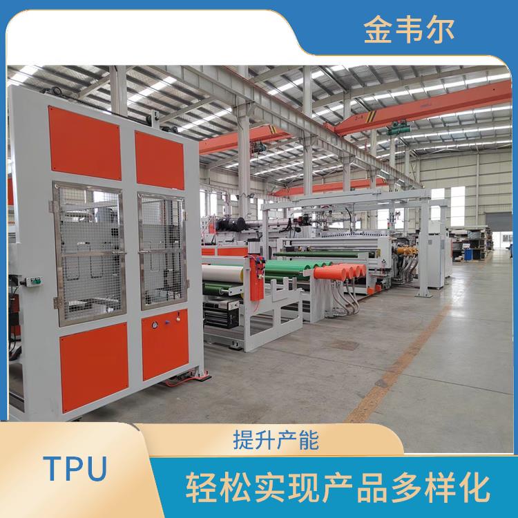 TPU高低温膜生产线 采用自动化控制系统