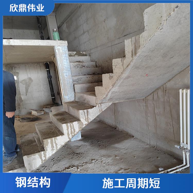 大兴区钢结构楼梯公司 施工周期短