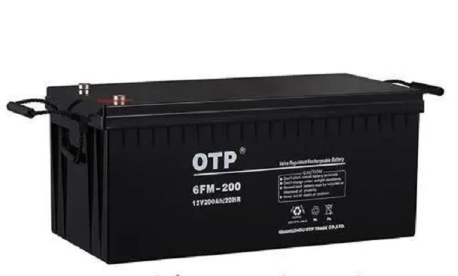 OTP蓄电池 6FM-200 12V200AH铅酸免维护 机房电池