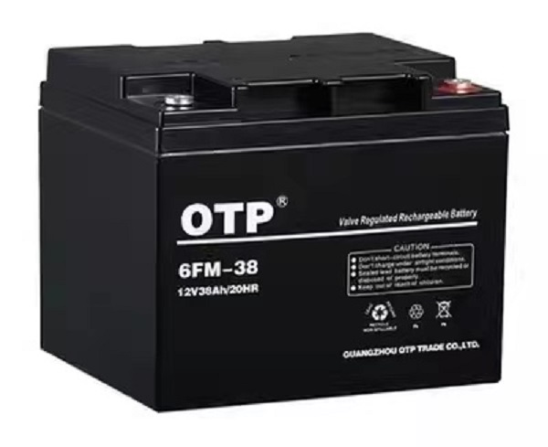 OTP电池12V38AH机房通讯6FM-38医疗船舶精密UPS